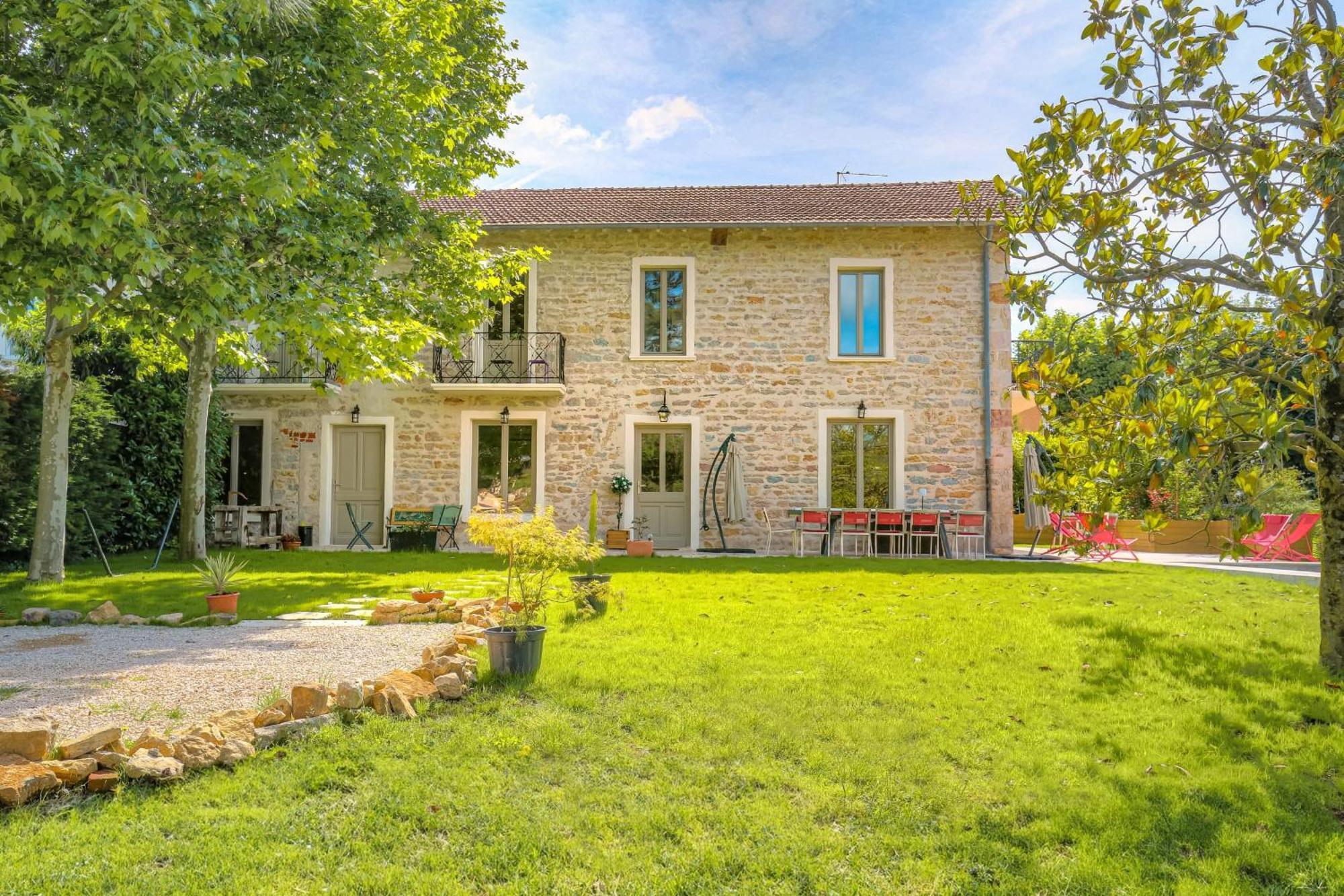 Charmante Maison Avec Piscine Proche Lyon Villa ดาร์ดิญญี ภายนอก รูปภาพ